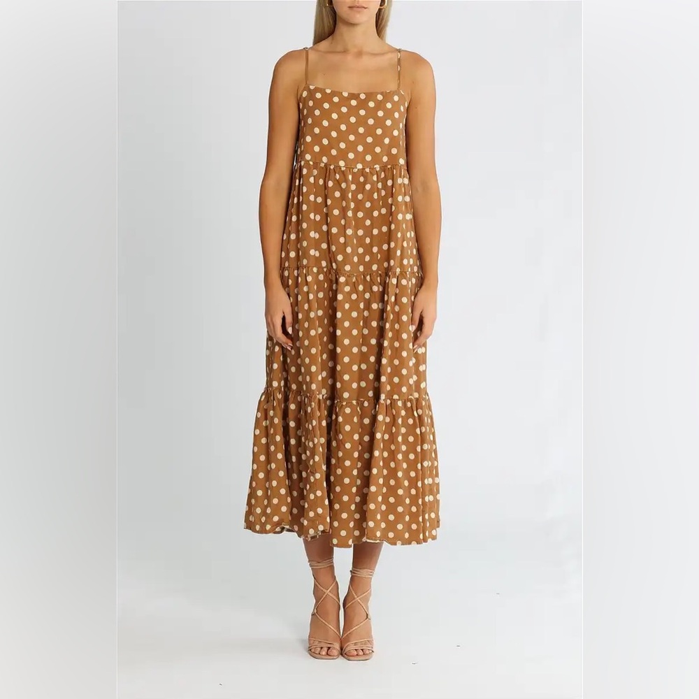 CHARLIE HOLIDAY POLKA DOT DRESS